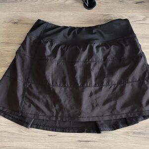 Black Athletic Skirt